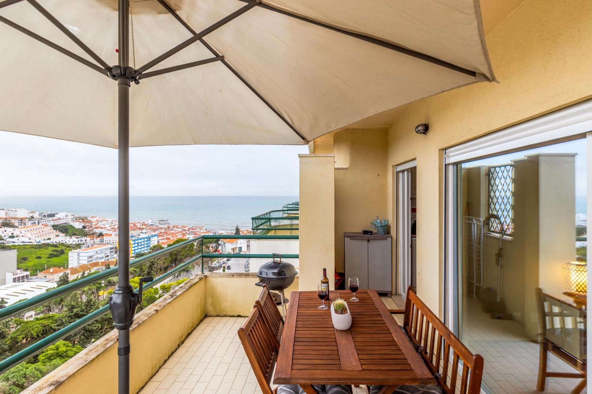 Appartement Casa Do Mar - Sea View - Wifi - Barbecue Sesimbra